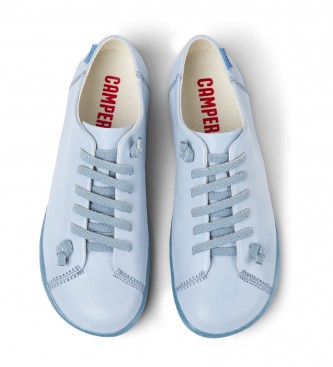 Camper Zapatos de Piel Peu Cami azul