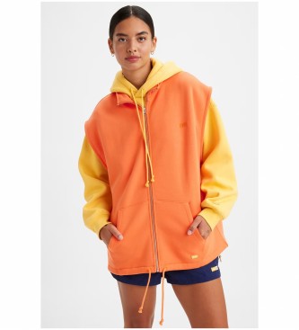 Levi's Gilet Sweatshirt Gold Tab orange