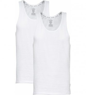 Calvin Klein Pack de 2 camisetas tirantes Modern Cotton blanco
