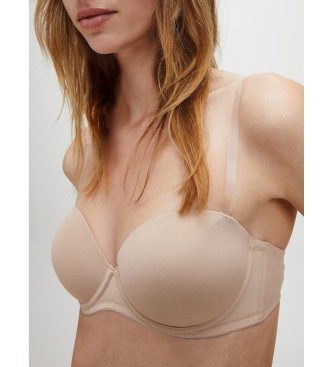 Calvin Klein Soutien-gorge sans bretelles - Perfectly Fit Flex nude