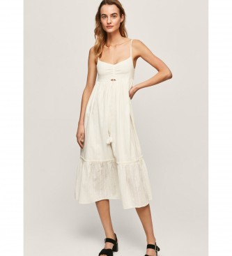 Pepe Jeans Robe Prue blanche