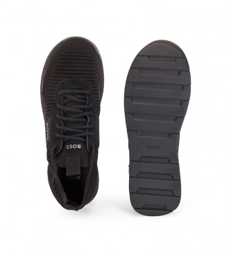 BOSS Black sock-type sneakers