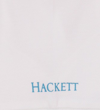 Hackett London Polo in cotone bianco
