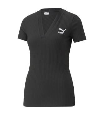 Puma Classic Ribbed T-shirt black
