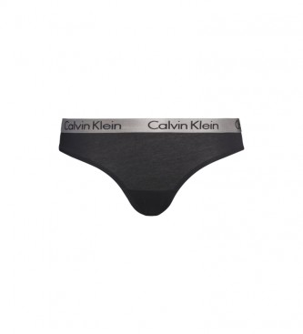 Calvin Klein Črni spodnji del bikinija 