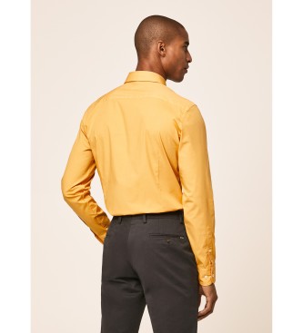 Hackett Camisa Gment Amarillo