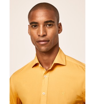 Hackett London Camisa Amarela Gment