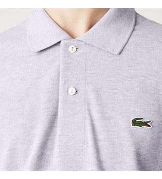 Lacoste Polo shirt L.12.12 marbled grey