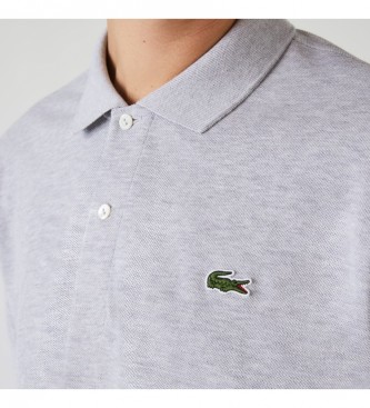 Lacoste Polo shirt L.12.12 marbled grey