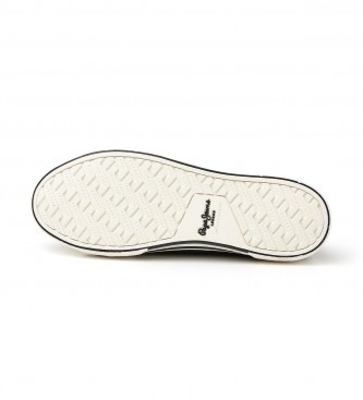Pepe Jeans Sapatilhas Brady Rib Canvas preto