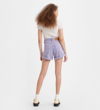 Levi's Short Mom 80' Rolled lilac