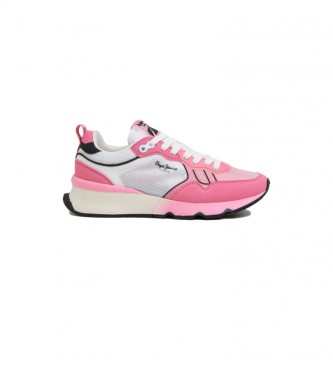 Pepe Jeans Brit Pro Neon Combination Sneakers Rosa