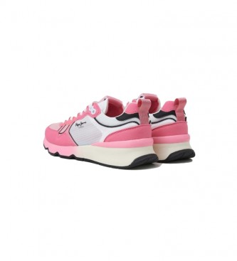 Pepe Jeans Brit Pro Neon Combination Sneakers Rosa