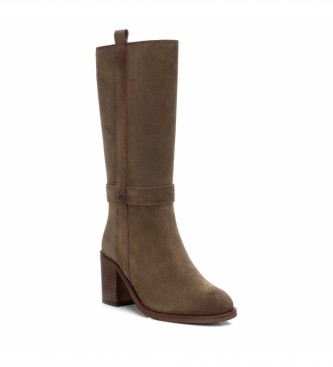 Carmela knee 2025 high suede boots