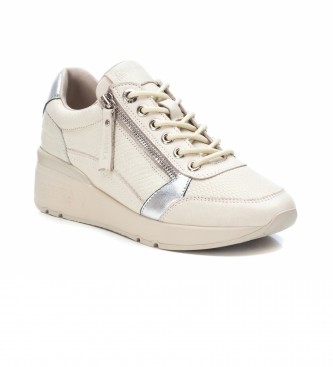 Carmela Leather trainers 160182 white