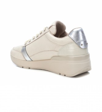Carmela Leather trainers 160182 white
