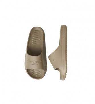 Pepe Jeans Flip flops Beach Slide brun