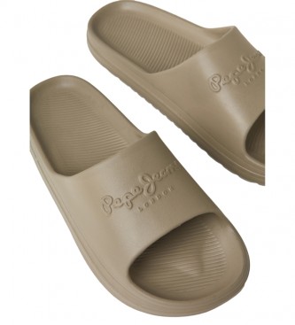 Pepe Jeans Flip Flops Beach Slide braun