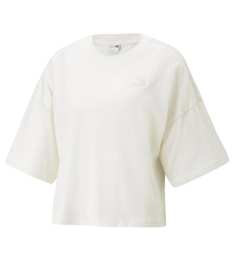 Puma T-shirt de grandes dimenses branca