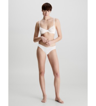 Calvin Klein Soutien-gorge Demi Sheer Marquisette blanc