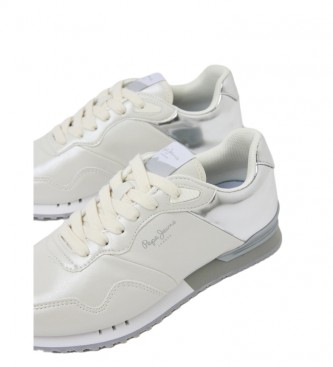 Pepe Jeans London Part Combination Sneakers white