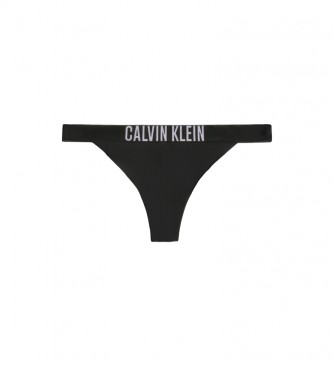 Calvin Klein Biquni de fundo preto Brazilian Intense Power