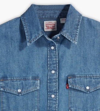 Levi's Chemise en denim bleu