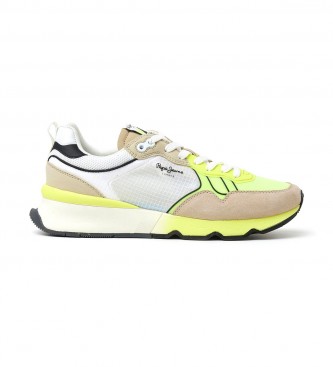 Pepe Jeans Brit Pro Neon Combination Shoe Yellow