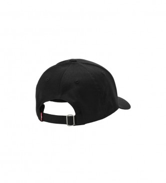 Levi's Huismerk Flexfit cap zwart