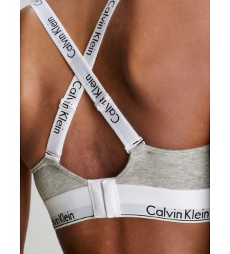 Calvin Klein Reggiseno moderno in cotone grigio