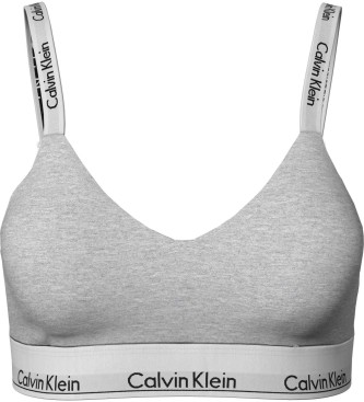 Calvin Klein Reggiseno moderno in cotone grigio