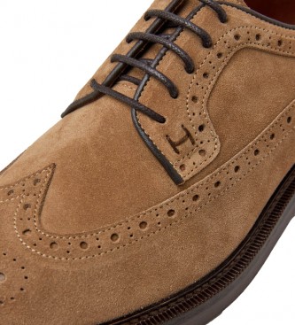 Hackett London Pala Vega brown leather shoes