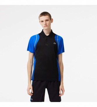 Lacoste Polo Tennis schwarz, blau