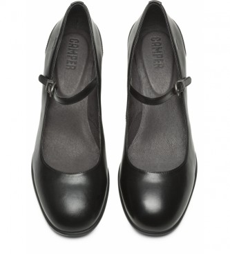 Camper Katie leather shoes black -Heel height: 5,1cm