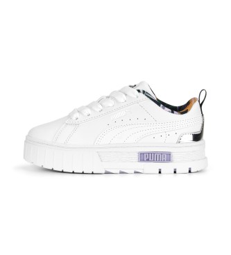 Puma Mayze Vacay Queen pantoufles blanches