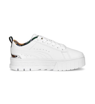 Puma Mayze Vacay Queen pantoufles blanches