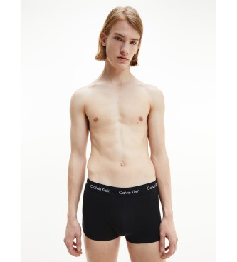 Calvin Klein Confezione da 5 boxer neri a risciacquo basso
