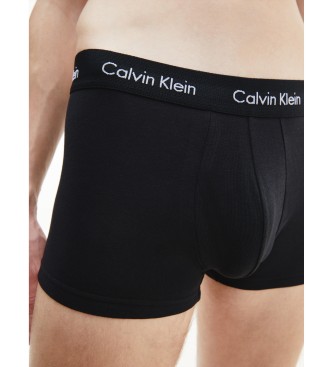 Calvin Klein Lot de 5 caleçons à faible rinçage noir