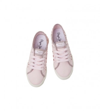 Pepe Jeans Sapatilhas bsicas Brady Shine pink