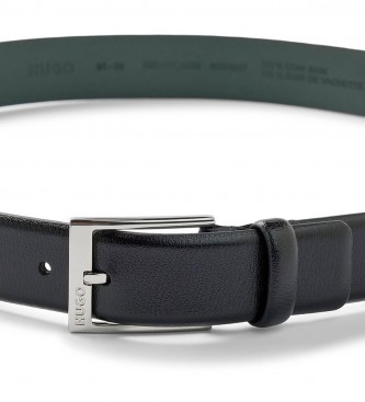 HUGO Gellot Leather Belt Black