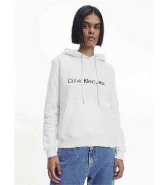 Calvin Klein Jeans Sweater Logo wit