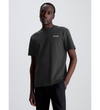 Calvin Klein T-shirt biologisch katoen zwart