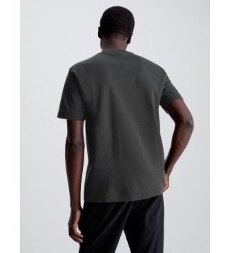 Calvin Klein T-shirt biologisch katoen zwart