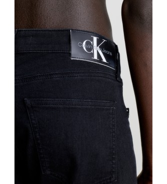 Calvin Klein Jeans Žan Super Skinny črn