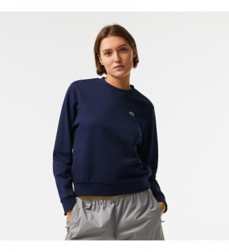 Lacoste Marineblaues Fleece-Sweatshirt