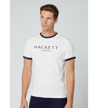 Hackett Maglietta Heritage Classic bianca
