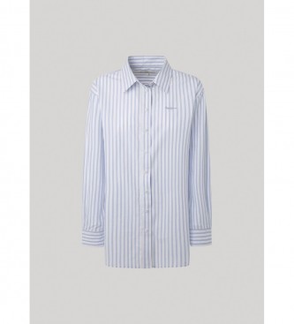 Pepe Jeans Lenny Shirt blauw, wit