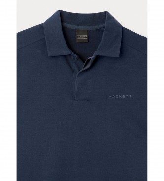 Hackett London Ergonomisches Navy-Poloshirt