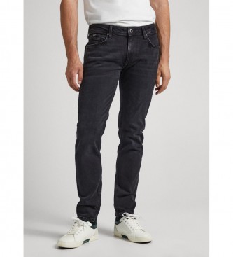 Pepe Jeans Jeansy Hatch Regular czarne