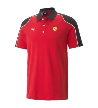 Puma Koszulka polo Ferrari Race czerwona